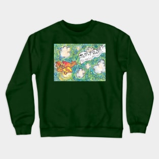 The airplane of fantasy - 1 Crewneck Sweatshirt